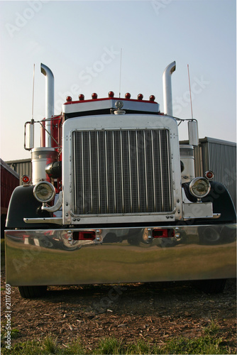 front view of truck