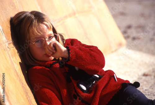 enfant fatigué photo