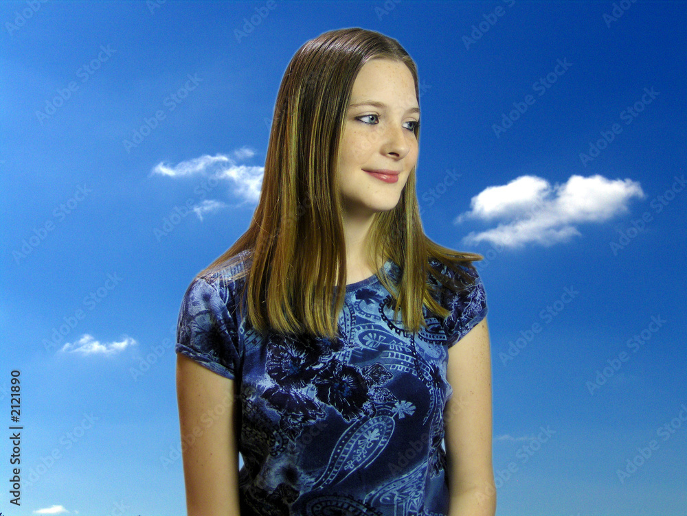 Fototapeta premium all american girl