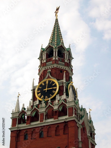 moscow spasskaya tower photo
