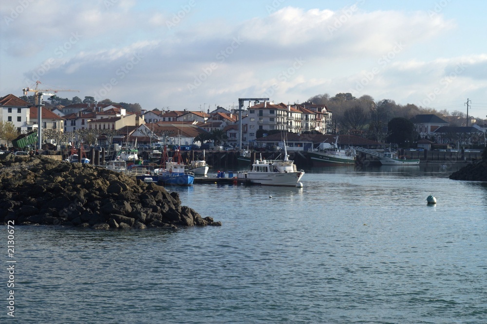 Fototapeta premium le port de saint jean de luz