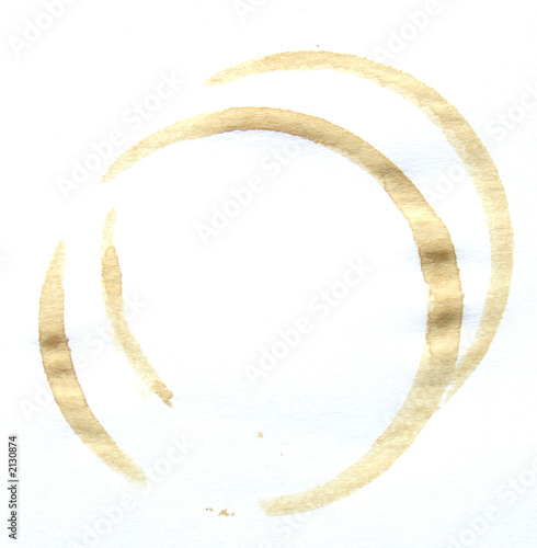 coffee stain