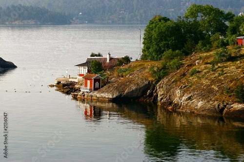 Canvas Print swedish island
