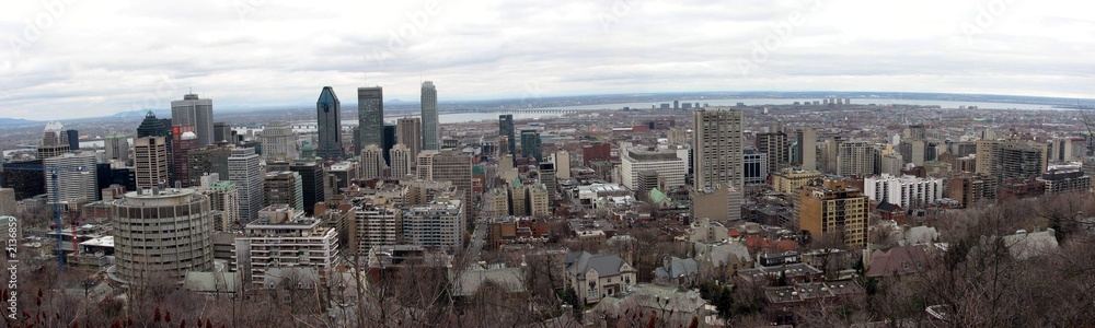 montreal from mont royal