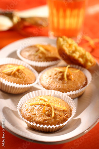 mini cake a la carotte