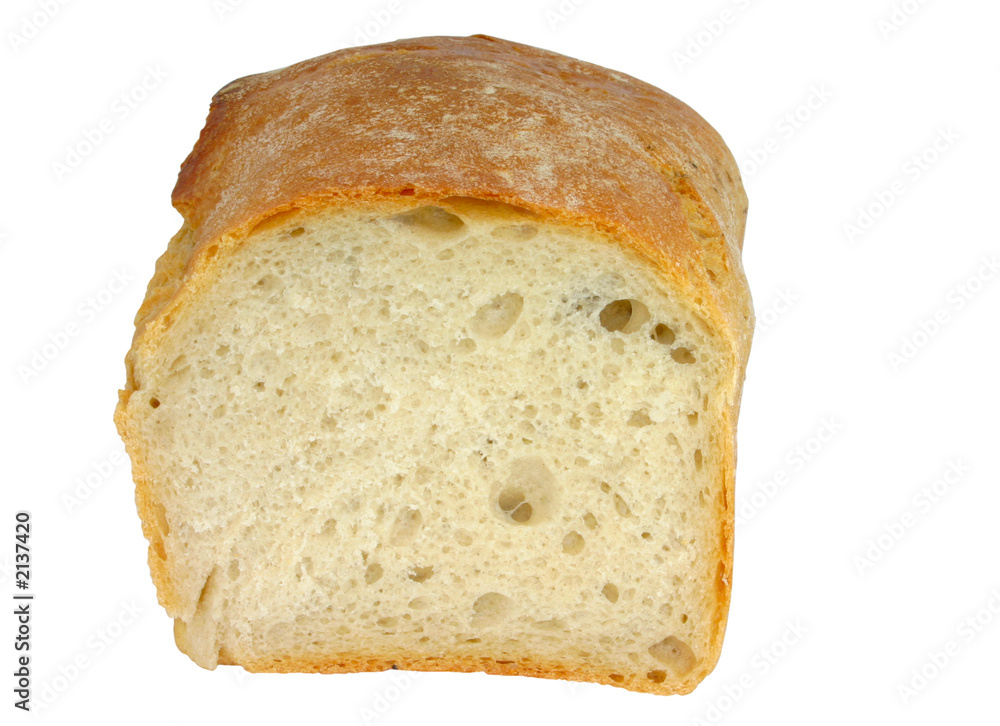 fresh tasty bread - isolated