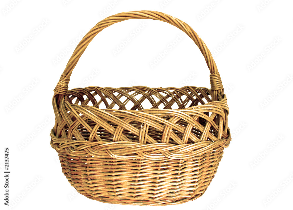 isolated basket