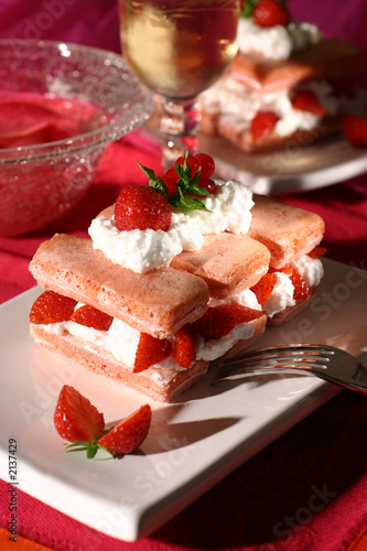 tiramisu aux fraises
