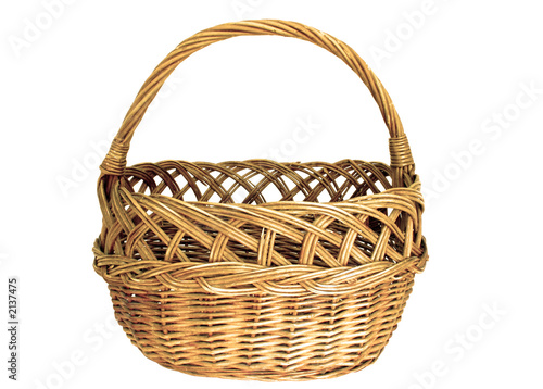 isolated basket