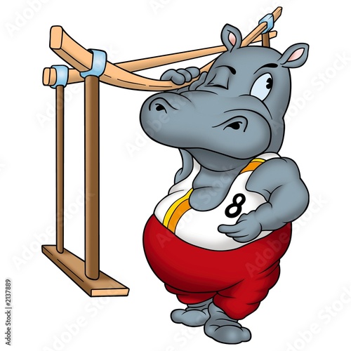 hippo gymnast