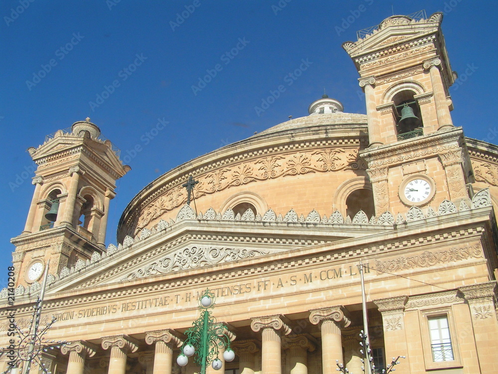 Fototapeta premium mosta rotunda, mosta, malta