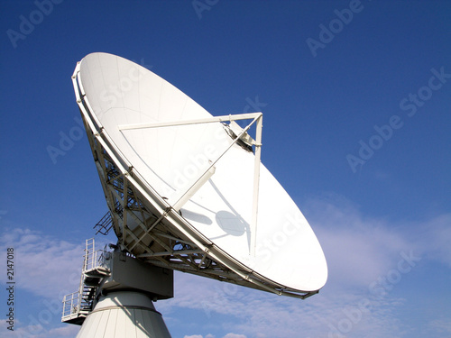 ausgerichtetes radioteleskop photo