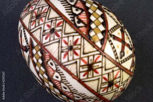 decorated easter egg