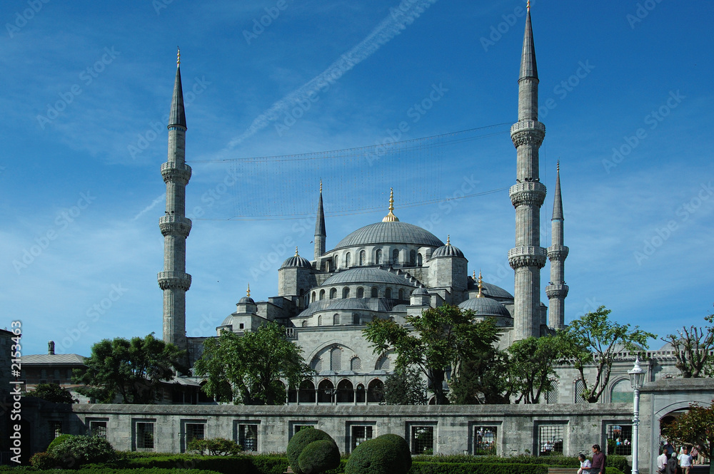 Naklejka premium blaue moschee - istanbul