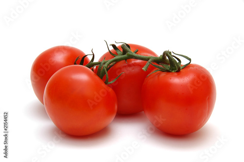 four perfect tomatoes