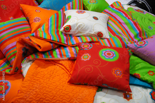 colorful pillows