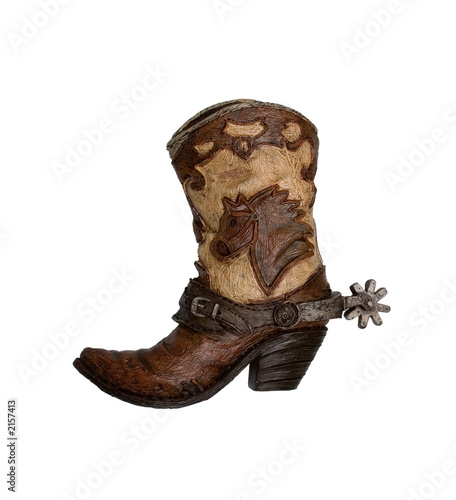 Plakat cowboy boot