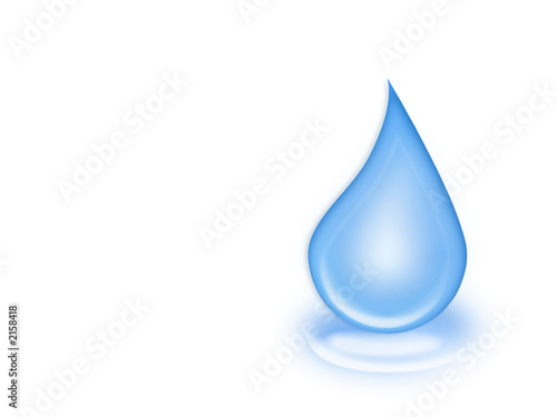 blue drop - blauer tropfen