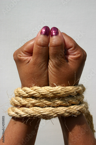 bound hands