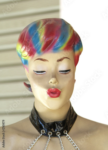 head of female mannequin