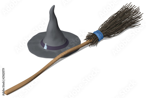 witches hat & broom