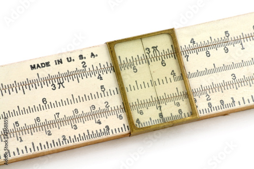 a slide rule photo