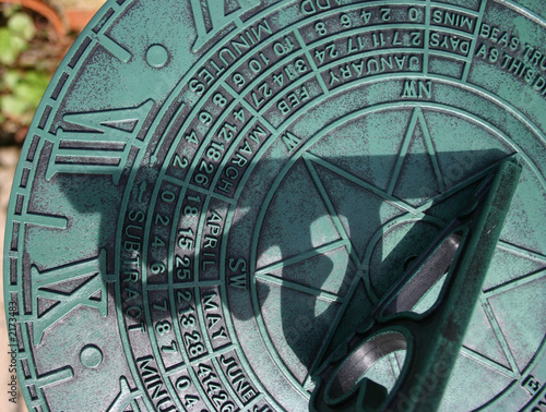 sundial close up