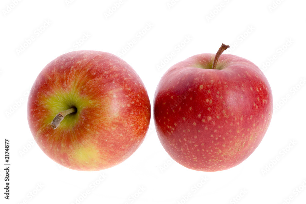 red apples