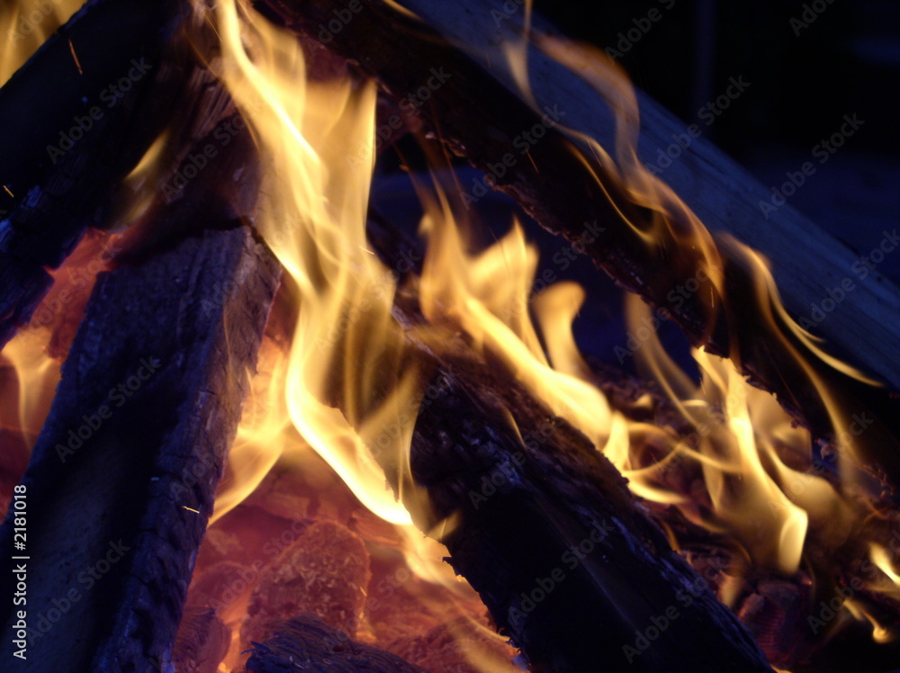 Fototapeta premium flames entwining