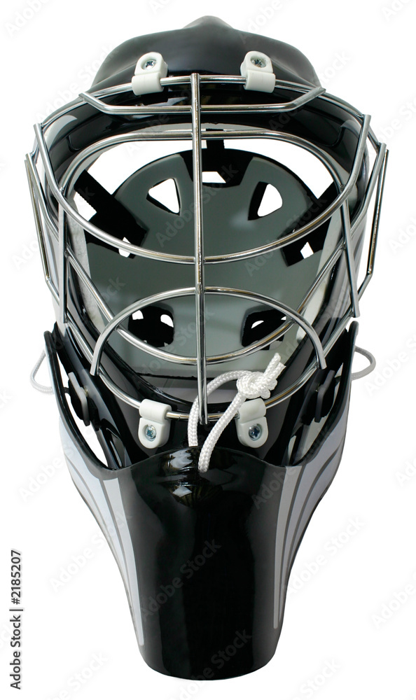 Obraz premium hockey goalie helmet