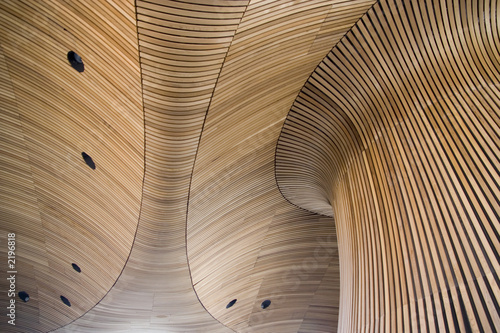 architectural details of welsh assembly building photo
