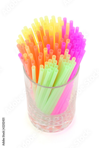 colorful straws