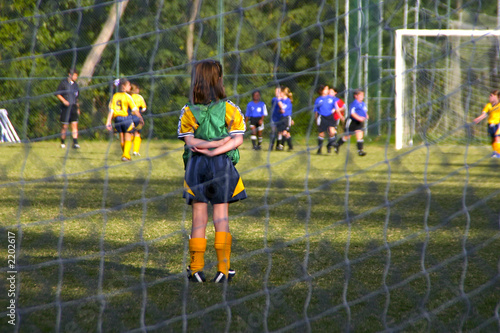 watching goalie
