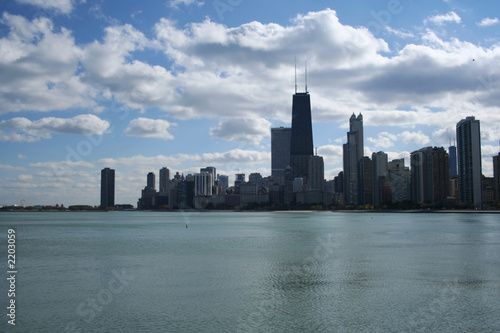 downtown chicago skyline