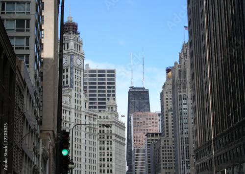 chicago street scene