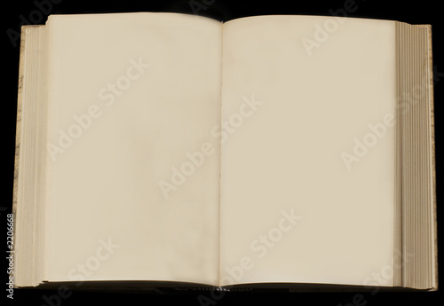 buch mit leeren seiten