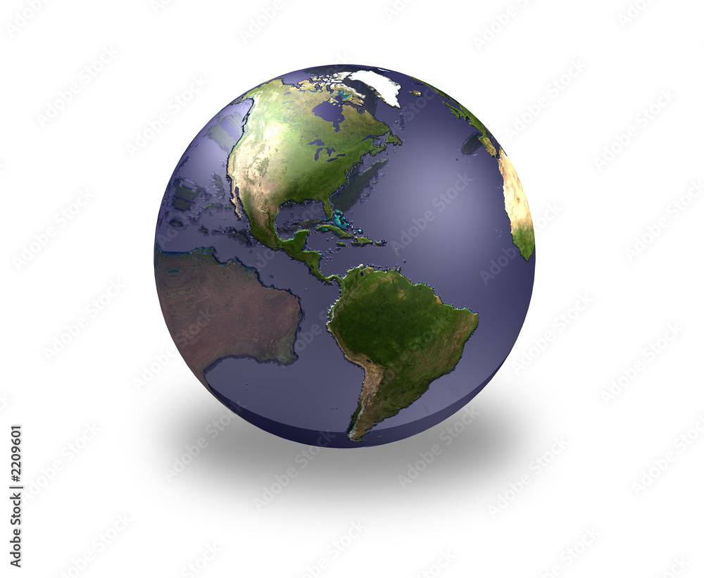 Fototapeta premium glass globe