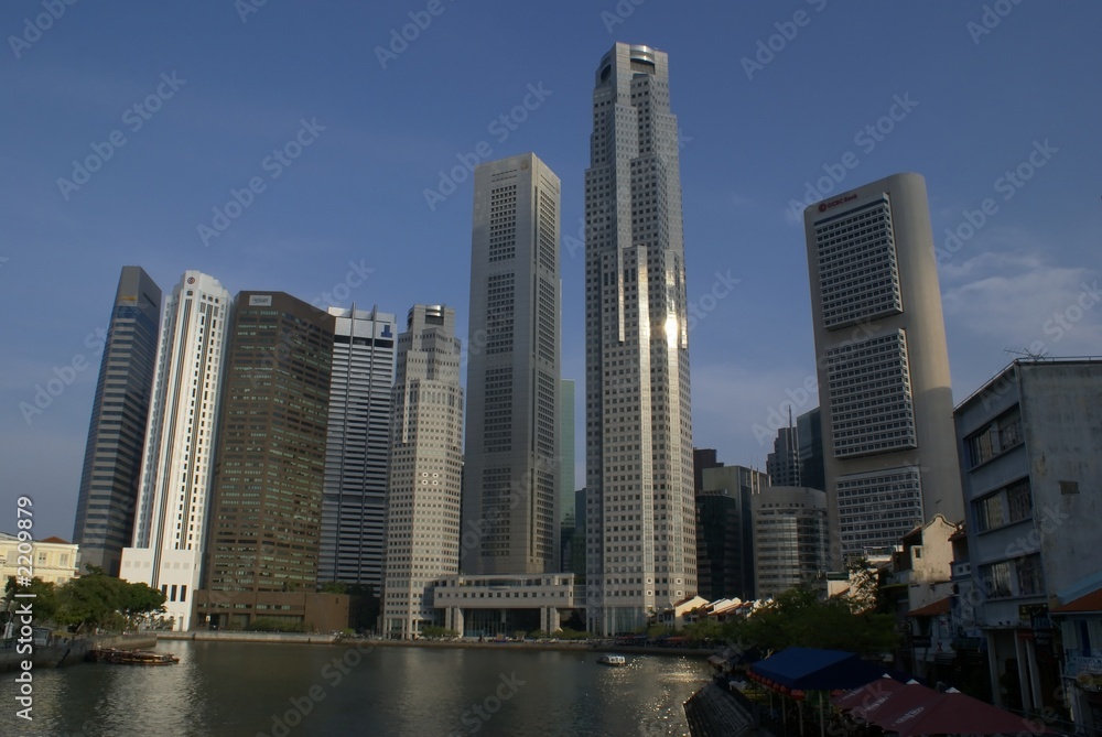 central business district, singapore