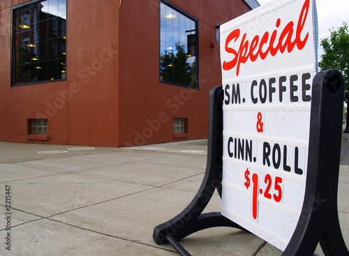 Mainstreet USA coffee shop and small business