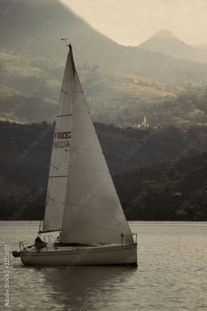 moutain sailboat