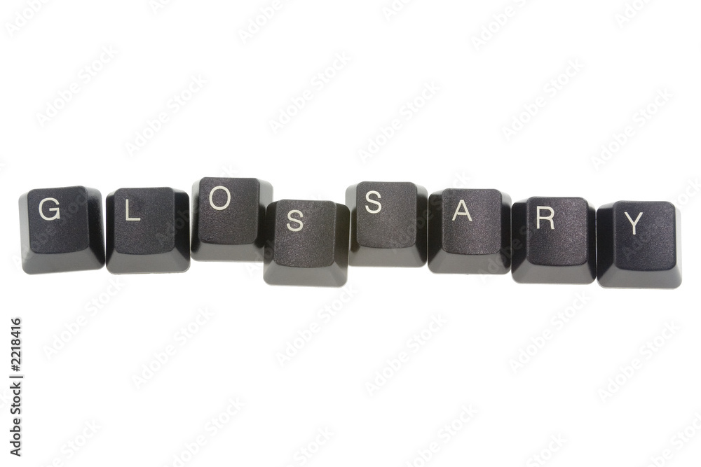 glossary glossary