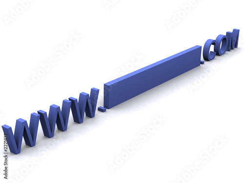 blank 3d web adress