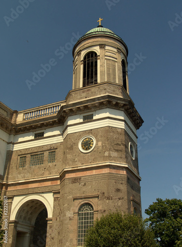 basilica tower cupola in esztergom photo