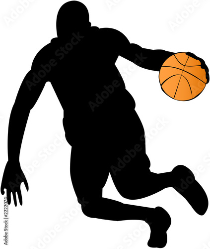 basketball player silhouette