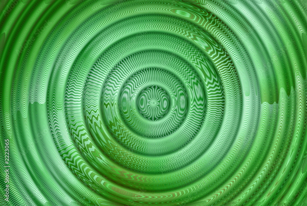 Obraz premium abstract hypnotic green background