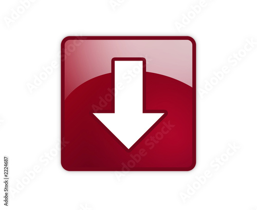 aqua button download red