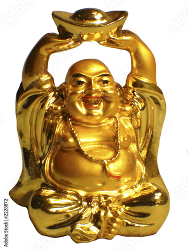 goldene buddha skulptur