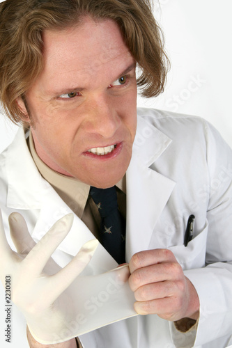 crazed doctor