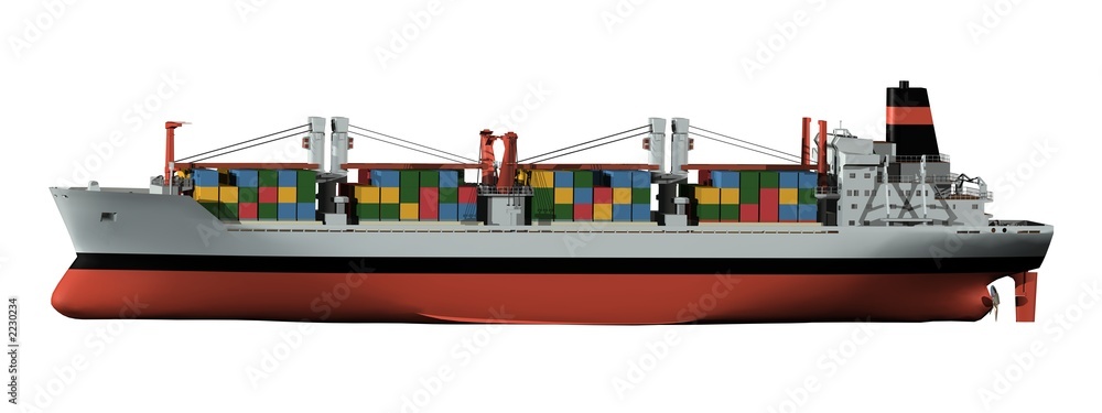 Foto cargo freighter frachter