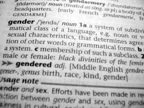 definition of gender